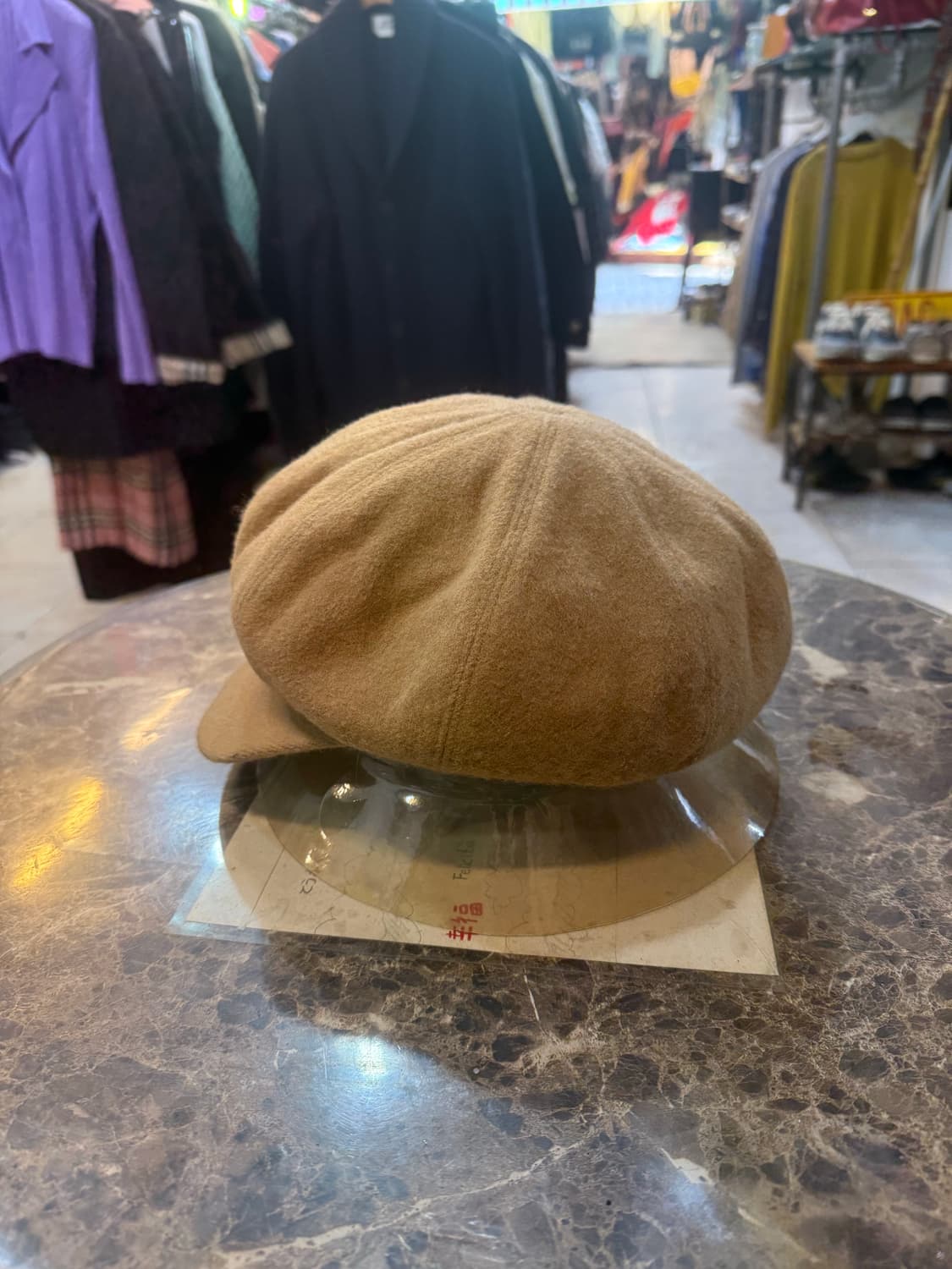 57 정품 에르메스 캐시미어 뉴스보이 캡 팝니다 상품이미지2