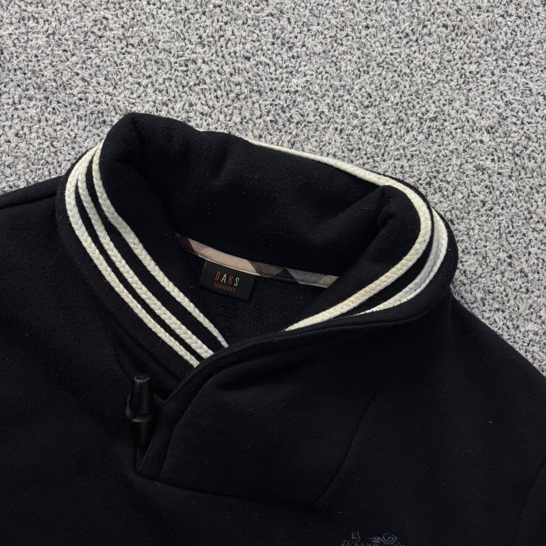 13Y 닥스 키즈 기모 숄카라 스웨트셔츠 0401J 상품이미지2