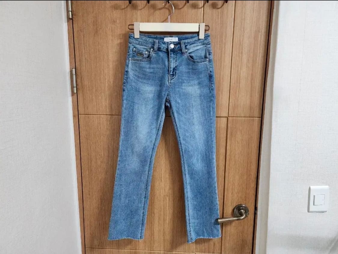 (25)여성 플랙 슬림 데님 팬츠 상품이미지1