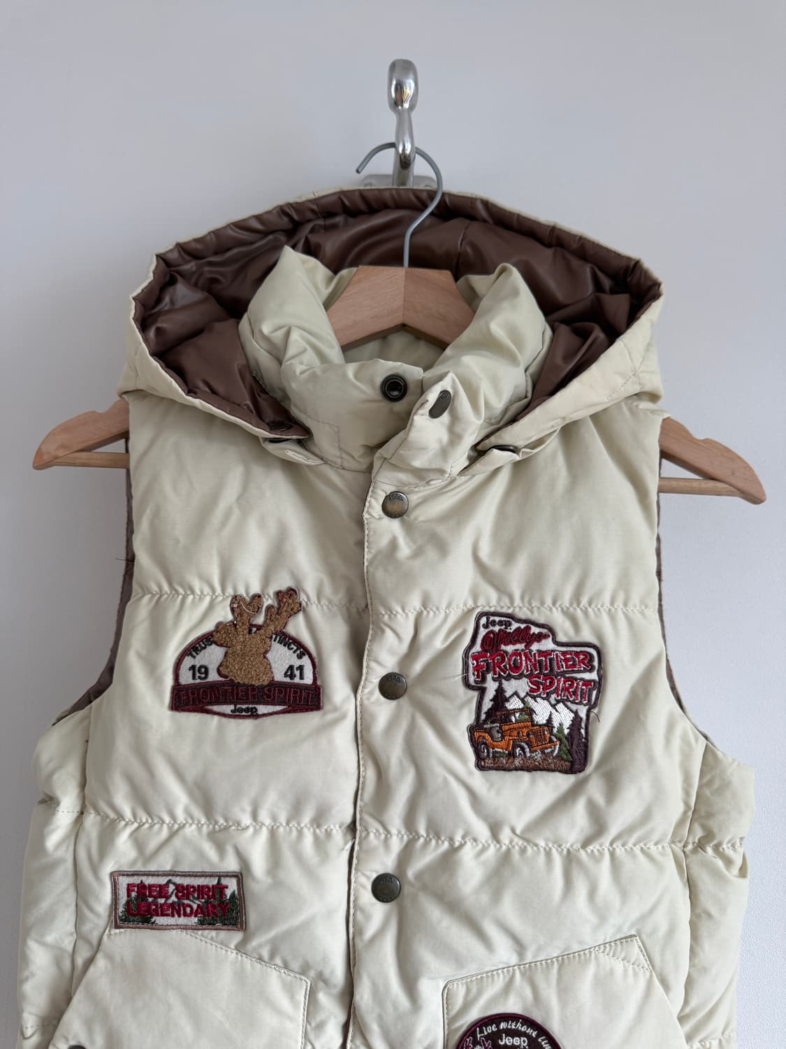 지프(Jeep) 리버시블 덕다운 베스트 상품이미지3