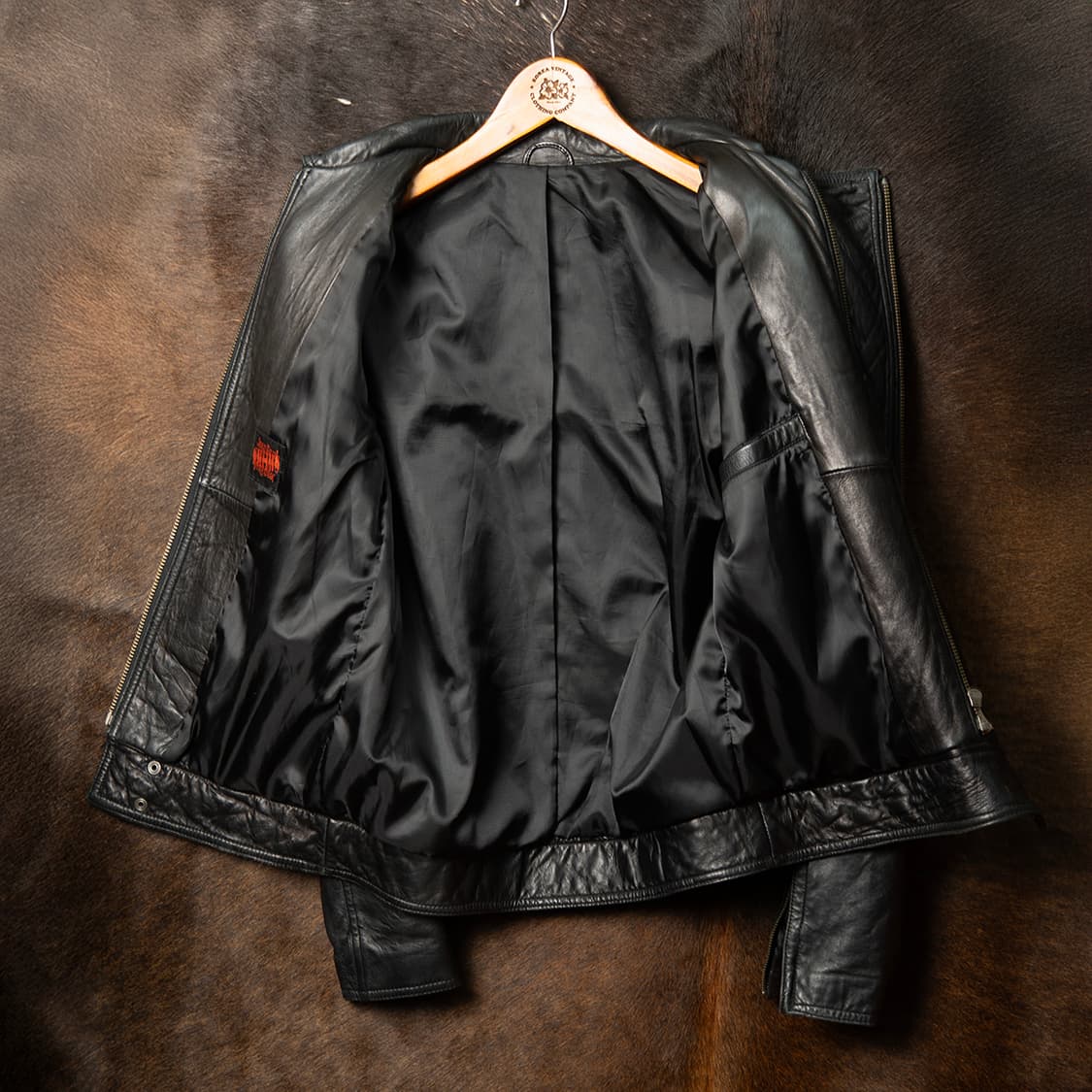 [100] 00s 장폴고티에 램스킨 더블라이더 자켓 블랙  상품이미지10