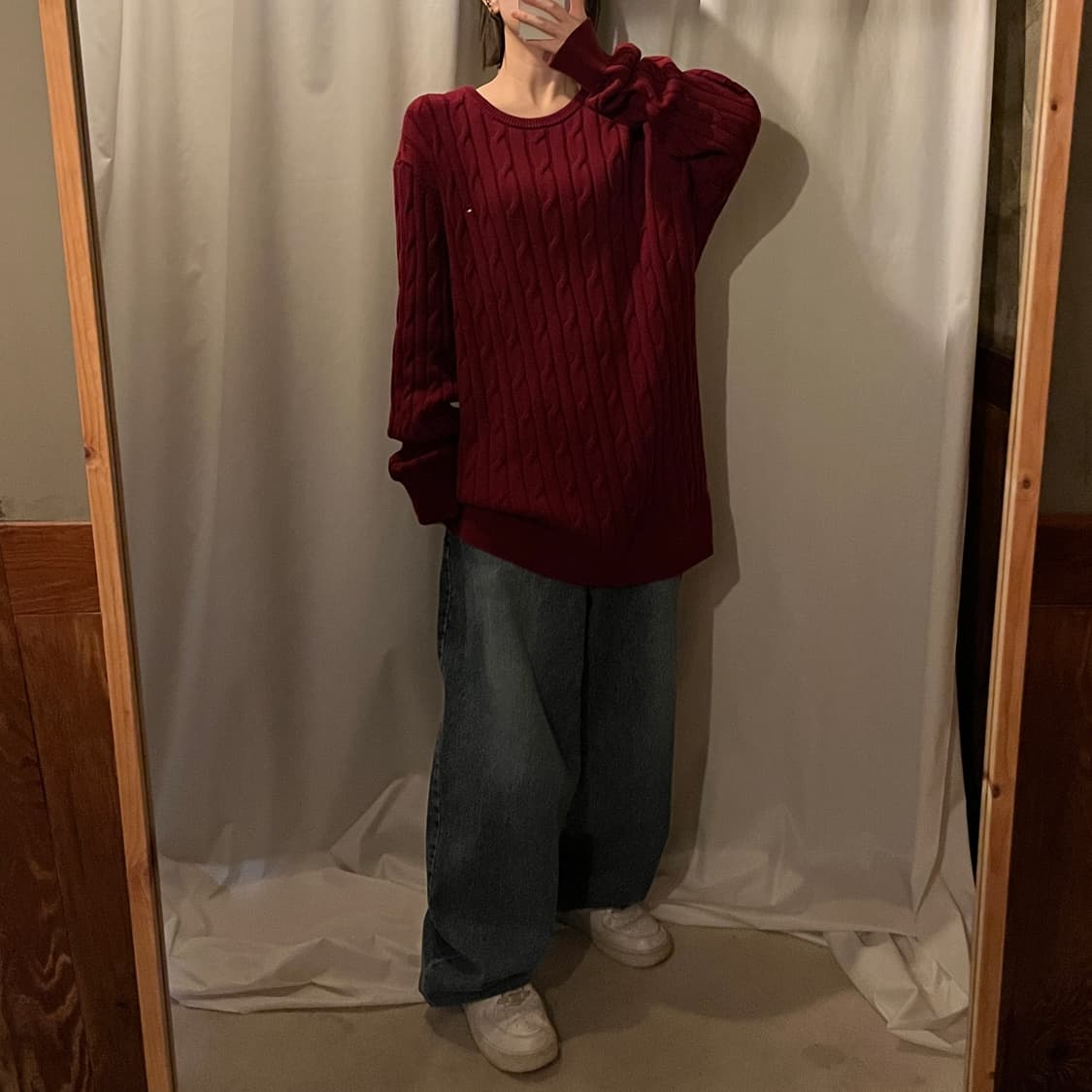 타미힐피거 케이블 니트 상품이미지4