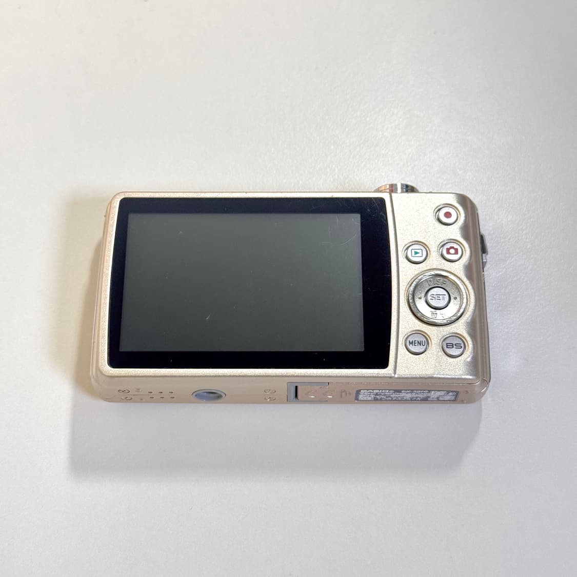 카시오 엑슬림 EX-Z270 샴페인골드 빈티지디카 상품이미지8