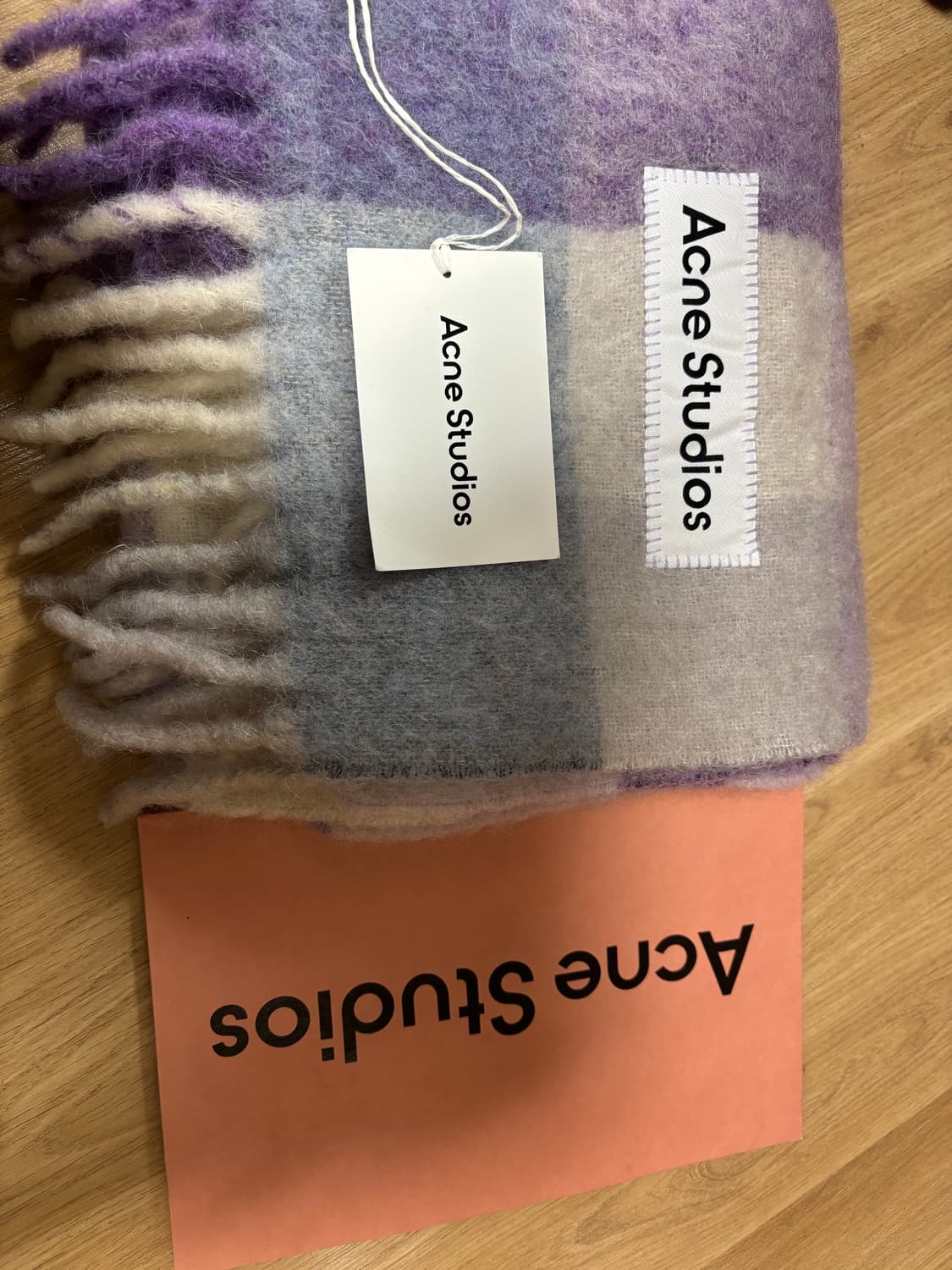 Acne 아크네 머플러 + 에스제이 캐시미어 장갑  상품이미지5