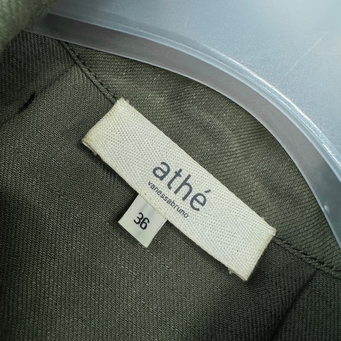 아떼 바네사브루노 린넨 블렌드 셔츠 자켓 상품이미지2