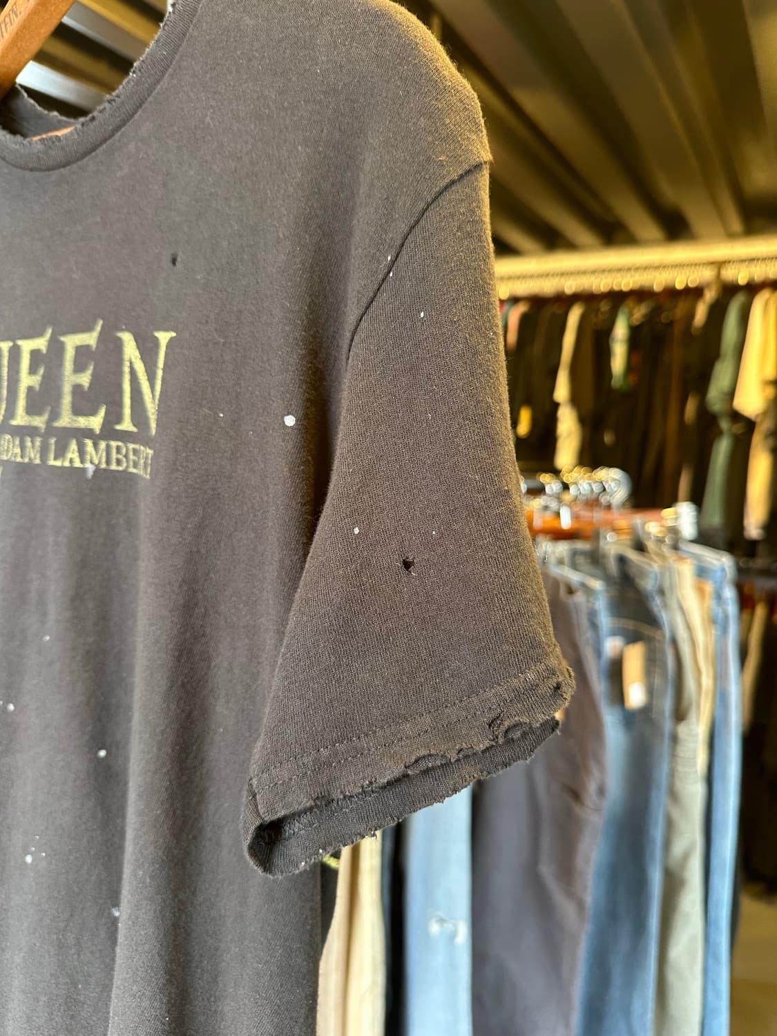 퀸 Queen 락밴드 투어 2019 페인팅 티셔츠 상품이미지5