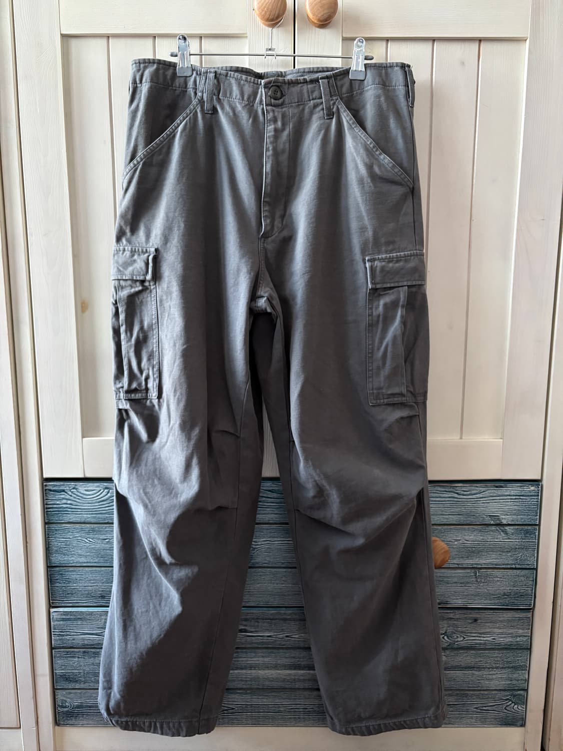 90s 90년대 미제 스투시 카고 팬츠 그레이 33사이즈 상품이미지1