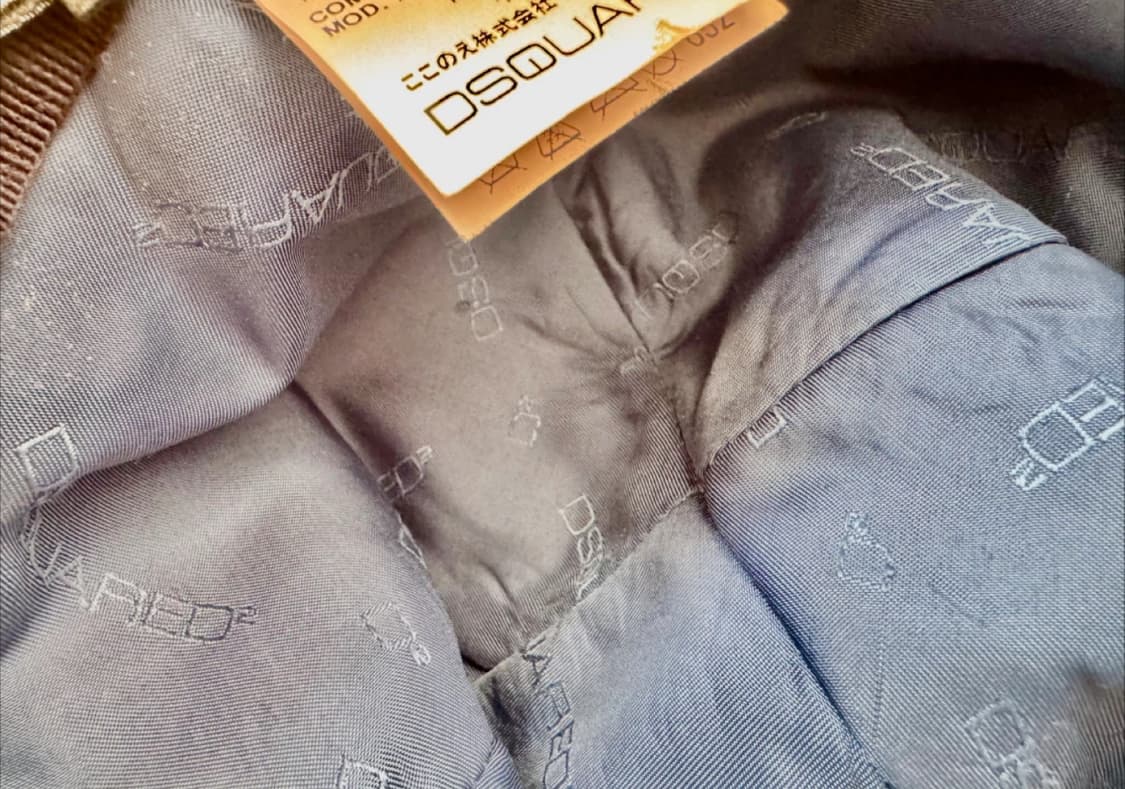 Dsquared2 체크 귀달이 모자 S 상품이미지2