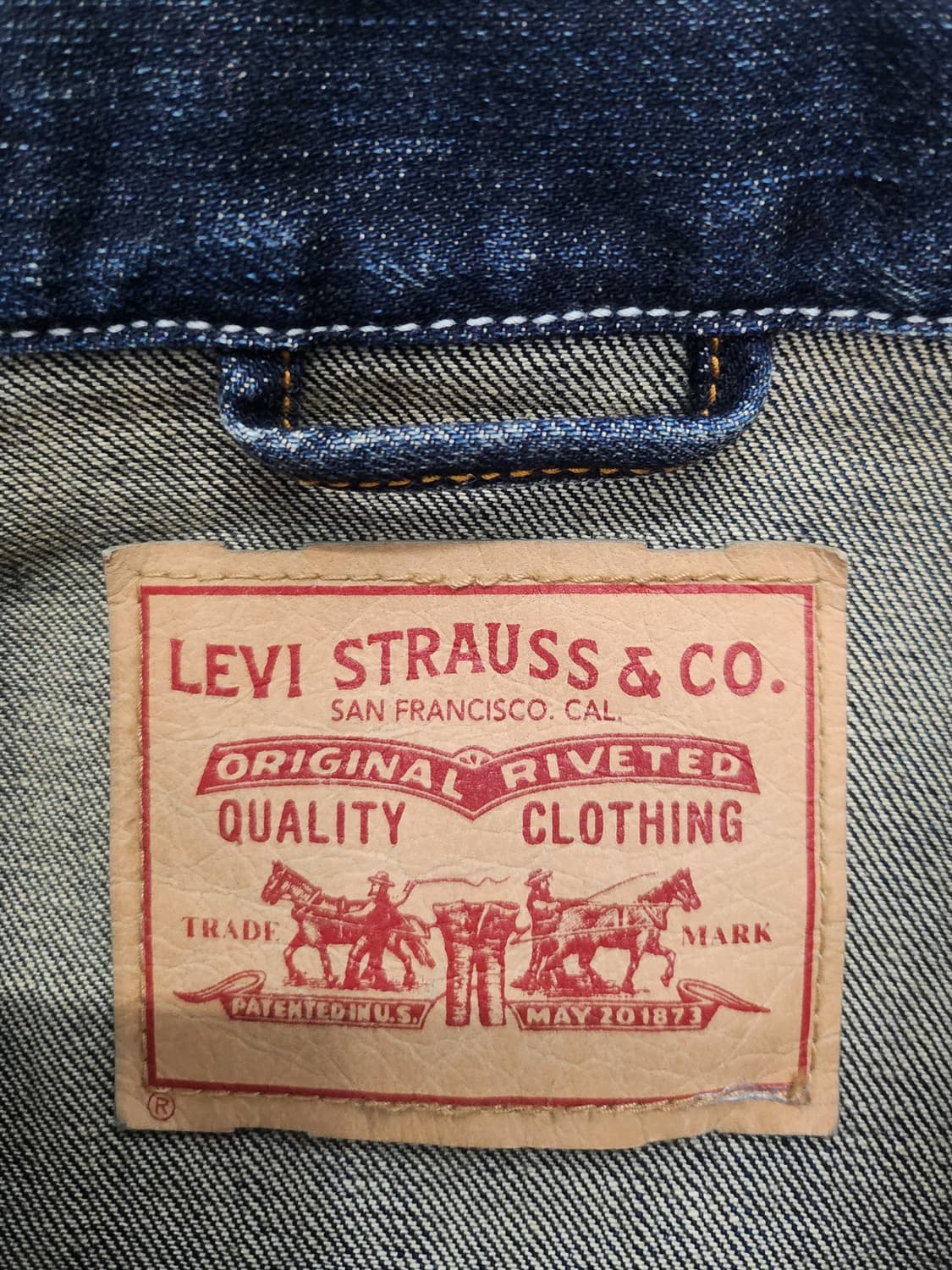 리바이스 데님 트러커자켓 (55반까지) (90-95) 상품이미지4