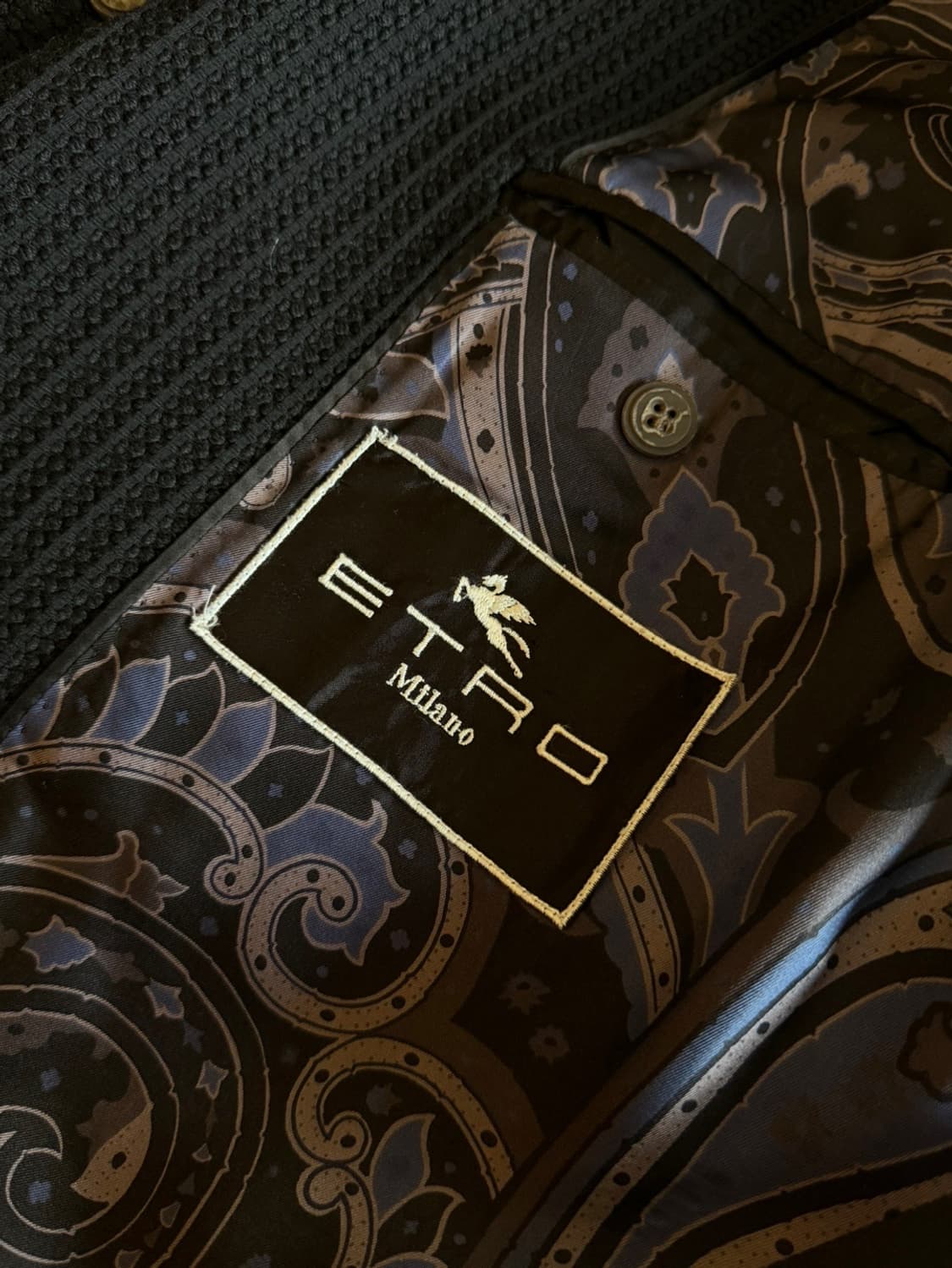 에트로 니트 체스터필드 코트 100 상품이미지9