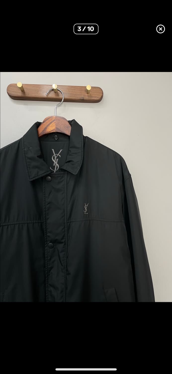 입생로랑 아카이브 폴리쉘 블랙 자켓 A3021 상품이미지3