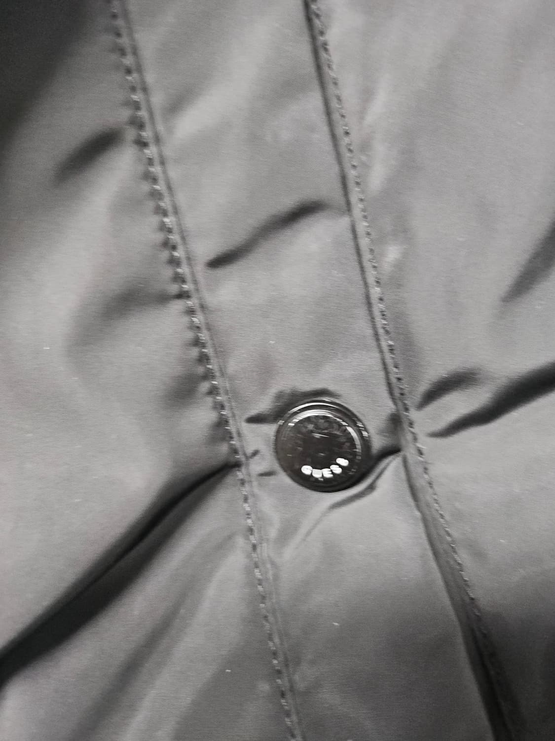 게스] 블랙 항공점퍼 블루종 봄버재킷 상품이미지4