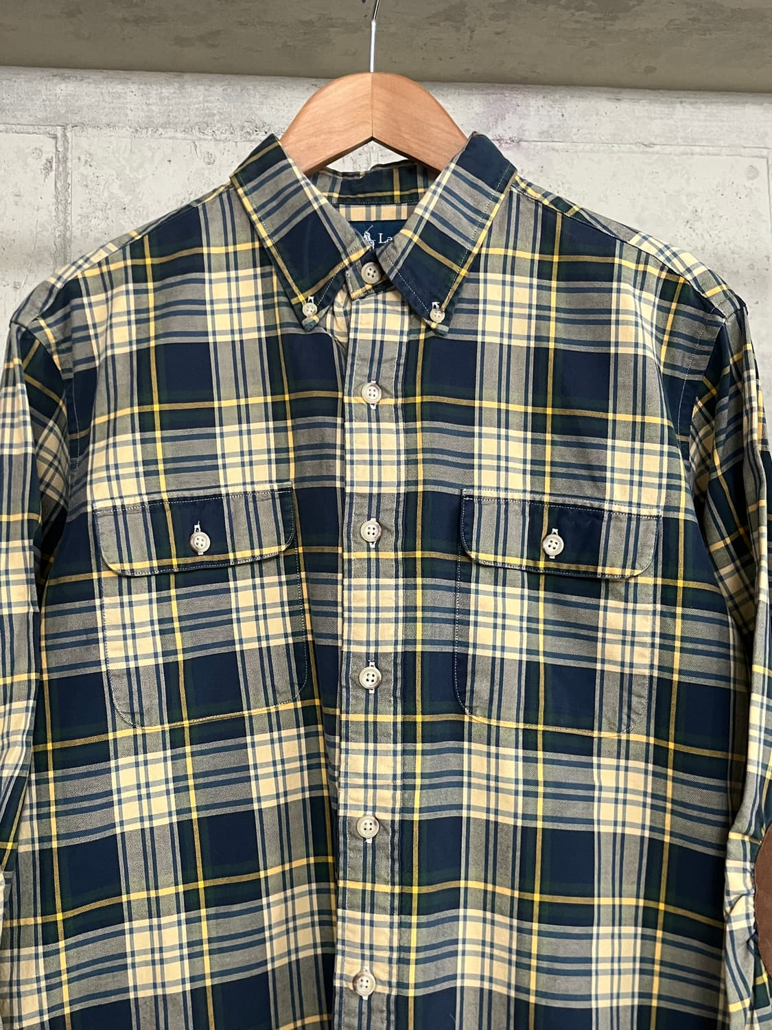 Polo Ralph Lauren Leather Patch Shirt 상품이미지2