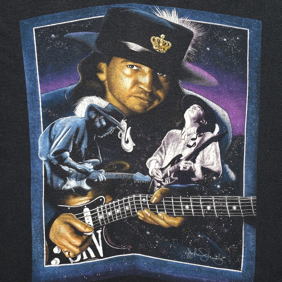 90s Stevie Ray Vaughan 스티비 레이 본 빈티지 티셔츠 상품이미지3