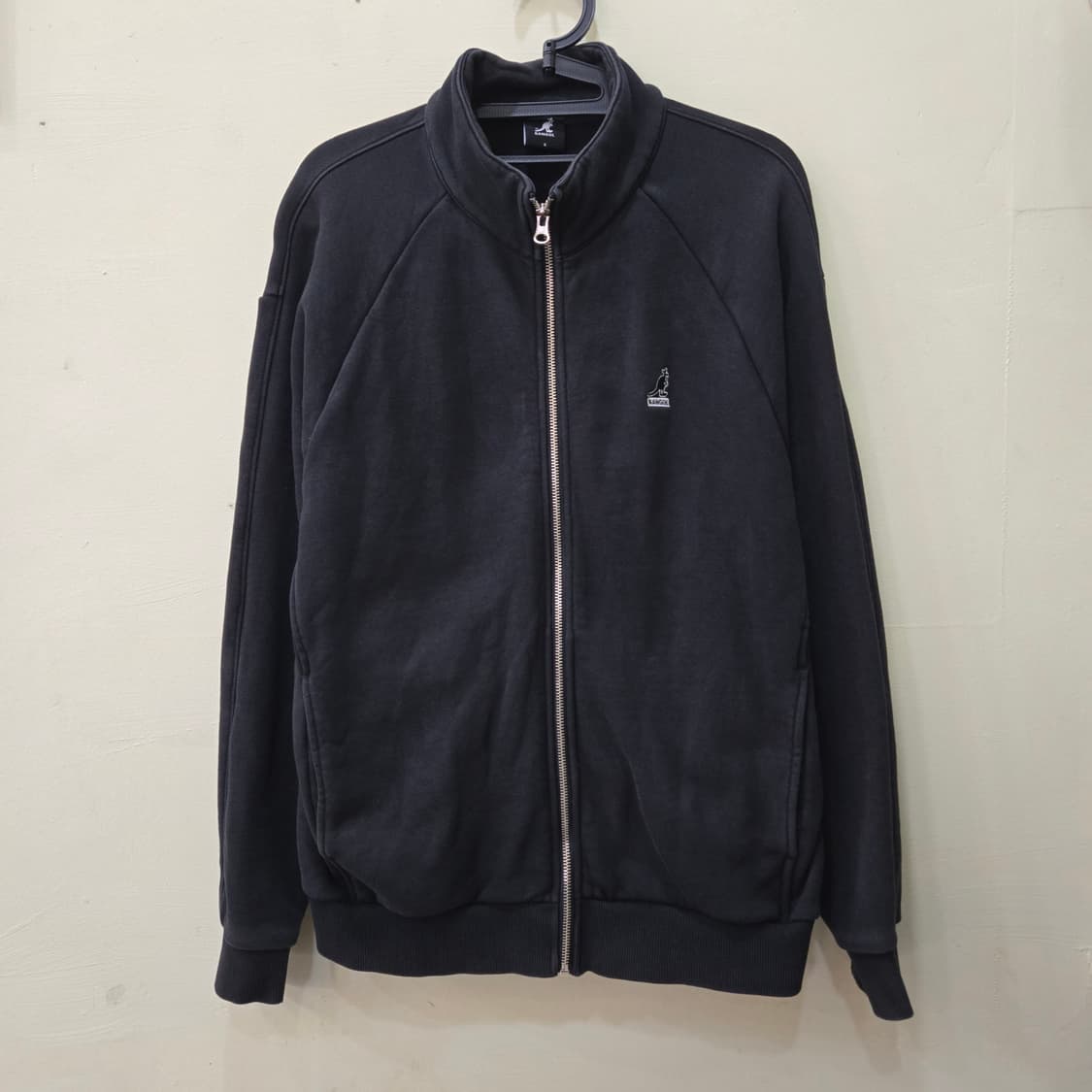 [90] 캉골 집업 스웻 자켓 (블랙) 상품이미지1