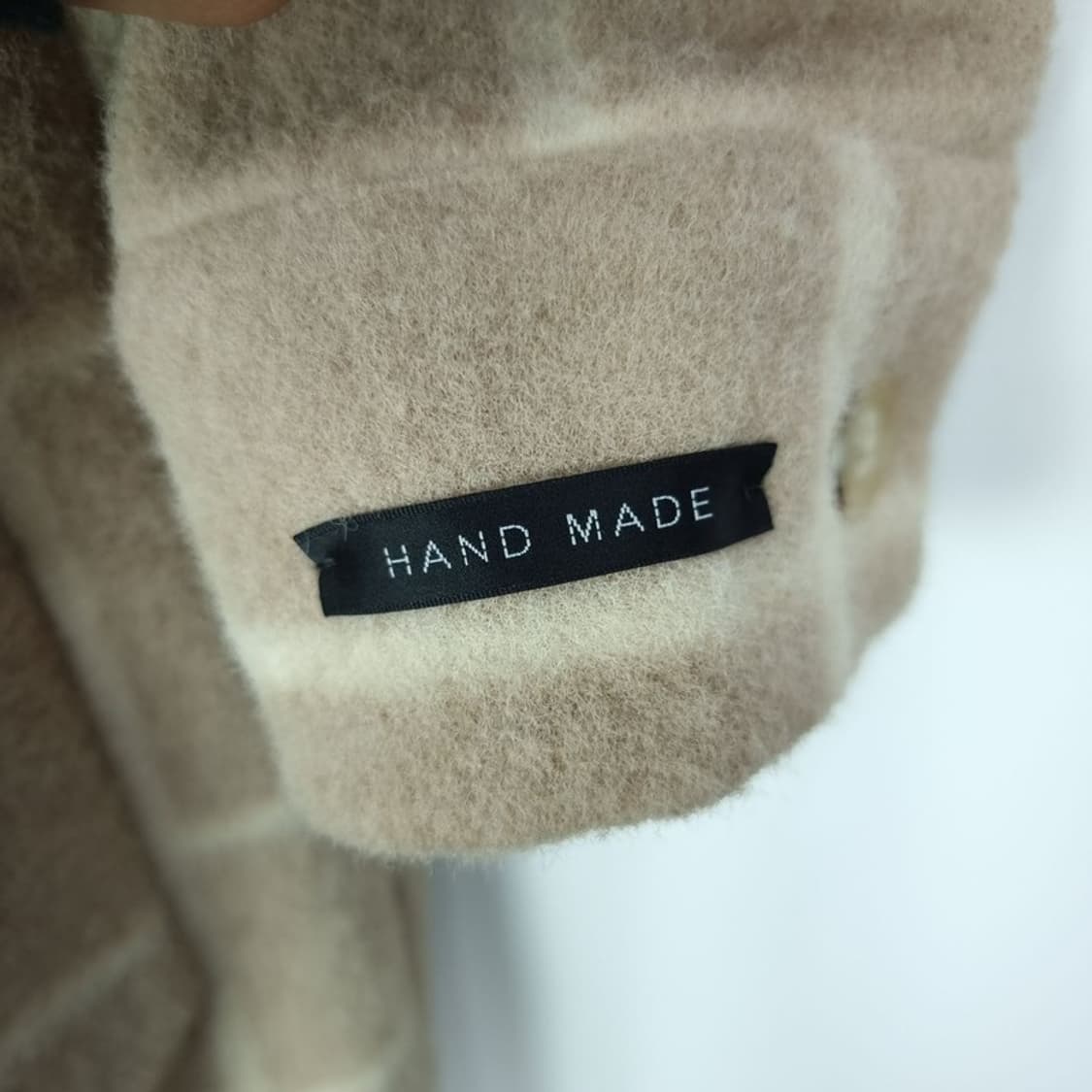 [더오픈프로덕트 오픈YY] 핸드메이드 체크 롱코트 M16354 상품이미지6