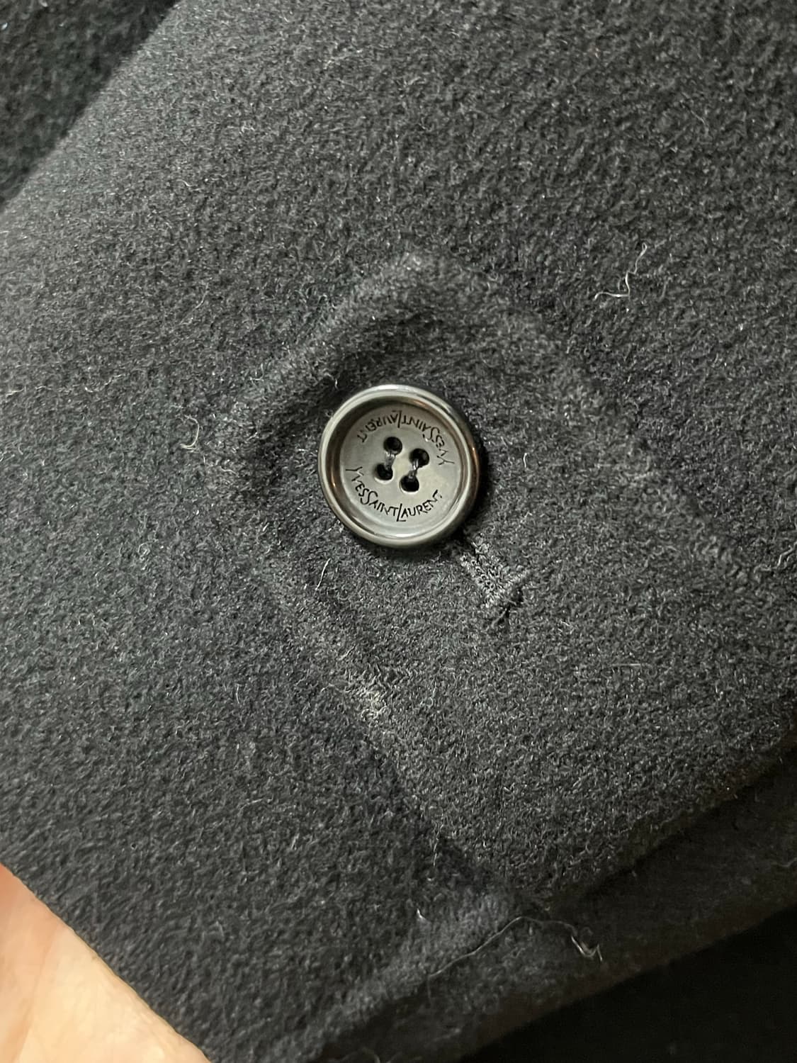 yvessaint laurent 모직 코트 상품이미지3
