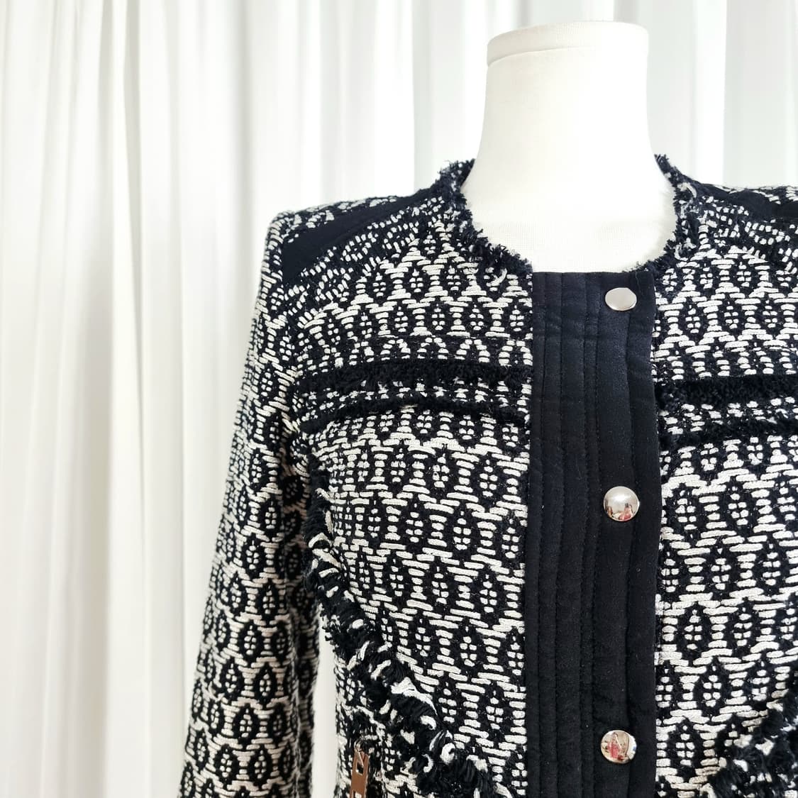 이로 IRO 시퀸 트위드 자켓 (55)  상품이미지5