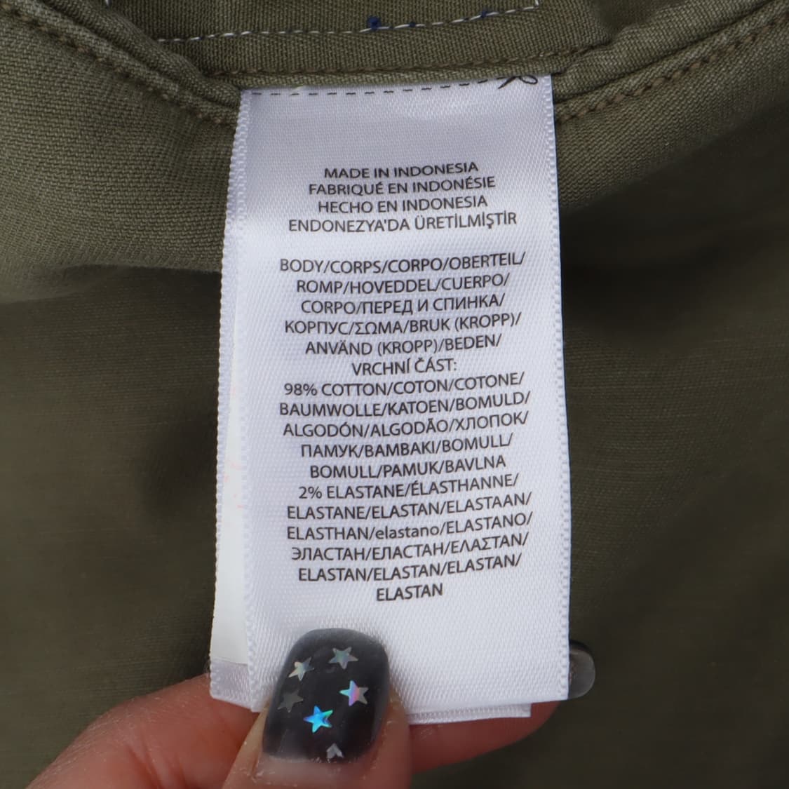 폴로 랄프로렌 카키 스트레치 슬림핏 카고팬츠 상품이미지8