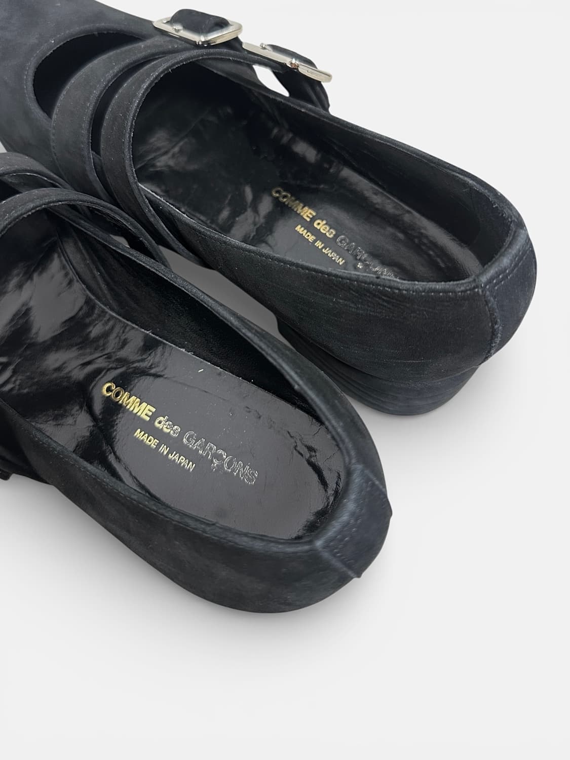 [꼼데가르송] Double Buckle Mary Jane 상품이미지5