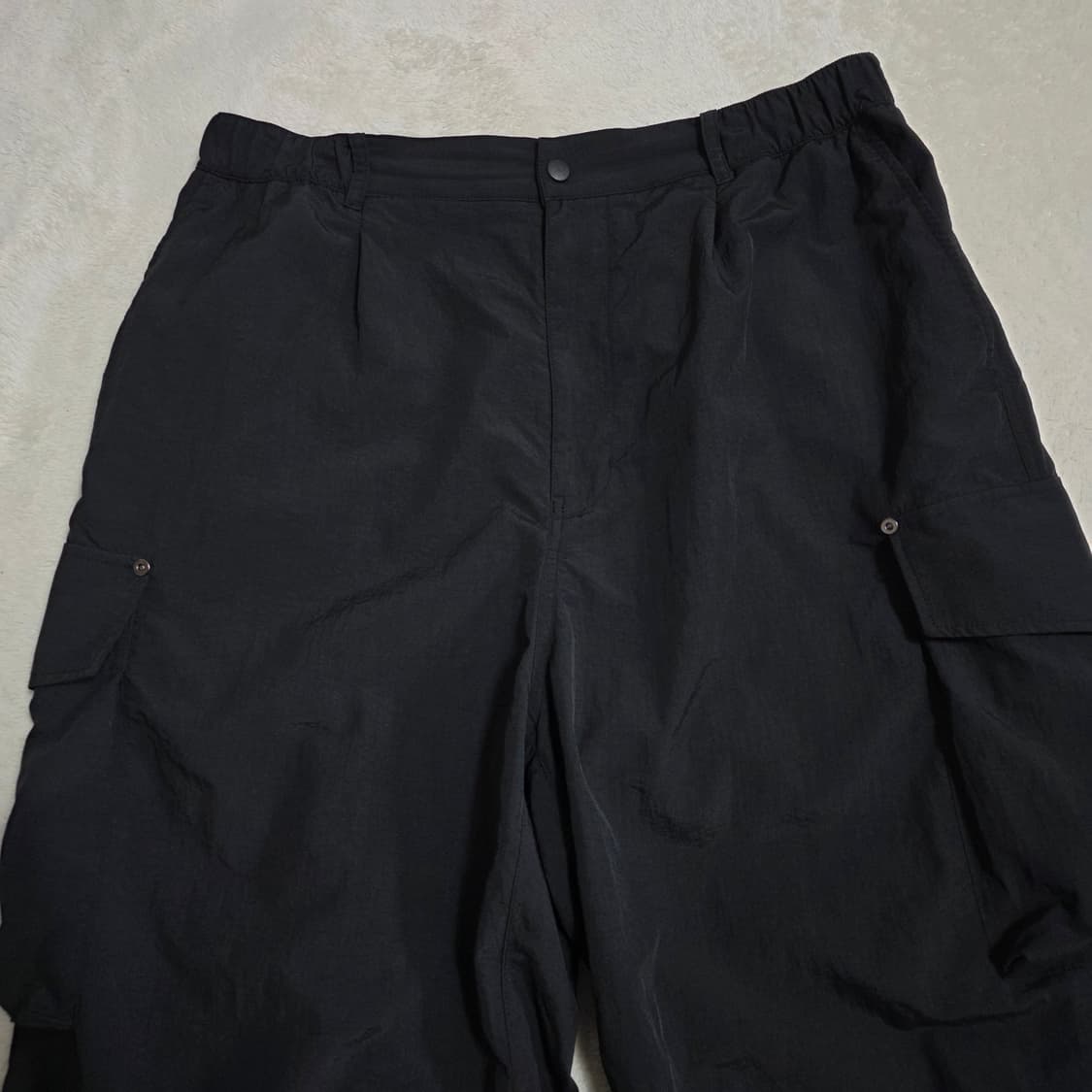 (XL)일꼬르소 나일론 원턱 카고 팬츠 봄여름 상품이미지3