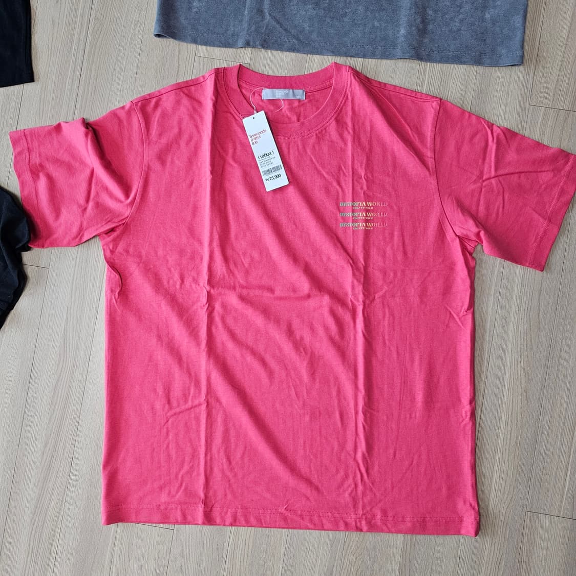 새제품) 남자 반팔 티셔츠 4장 일괄 XL XXL 2XL 110 105 상품이미지3