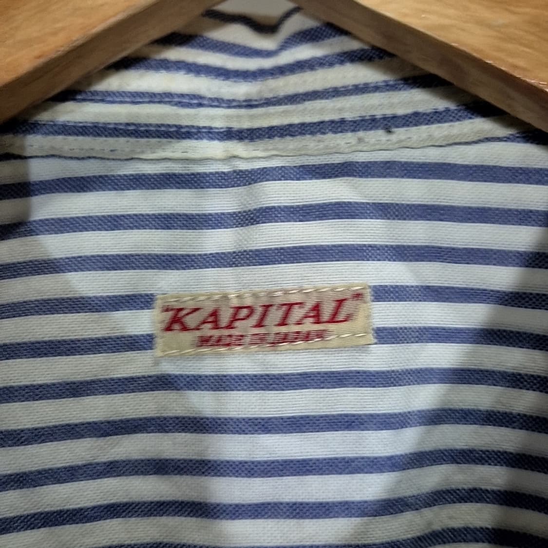 캐피탈 ox 스트라이프 셔츠 상품이미지6