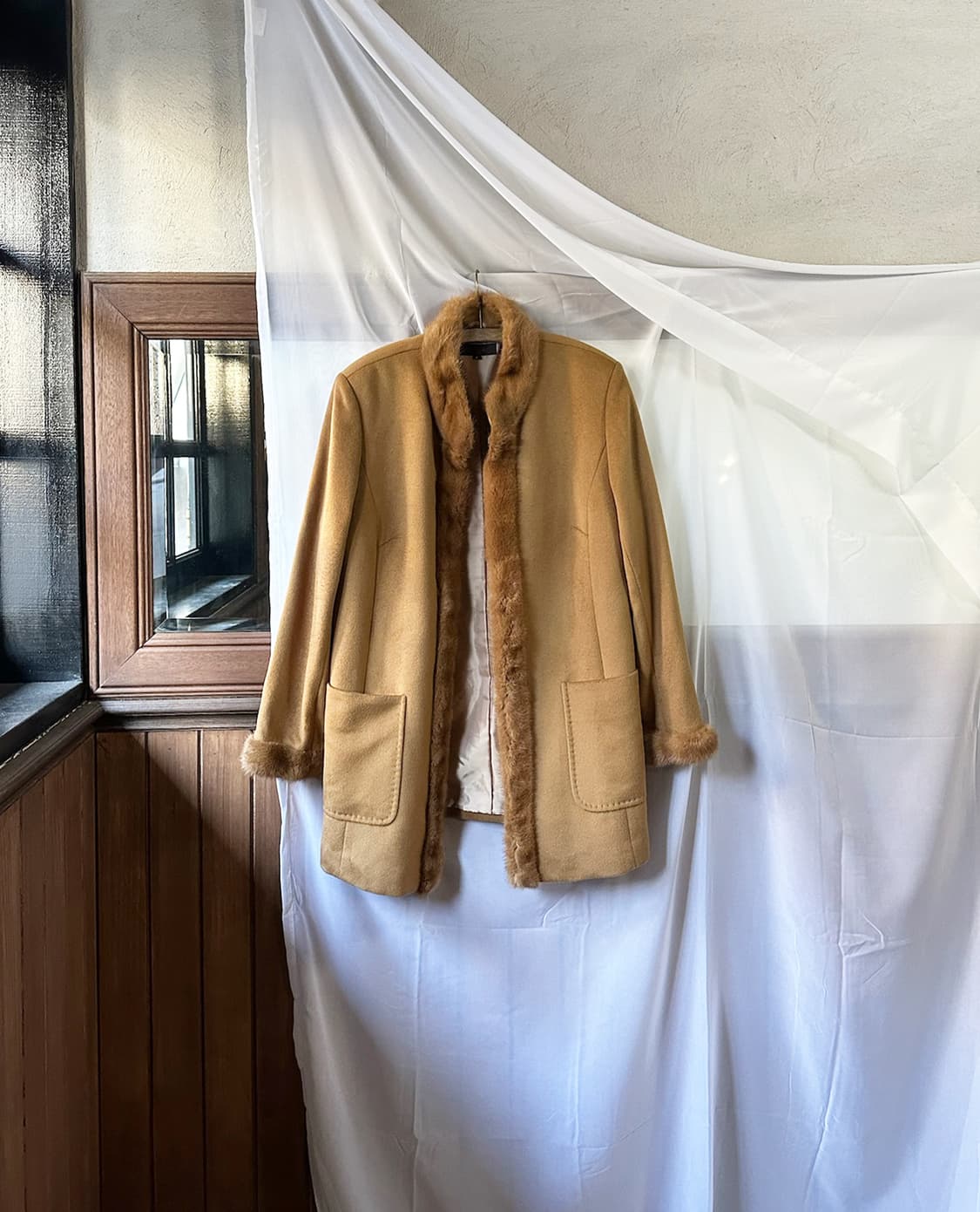 POLA AMIAN angora fur coat 상품이미지5