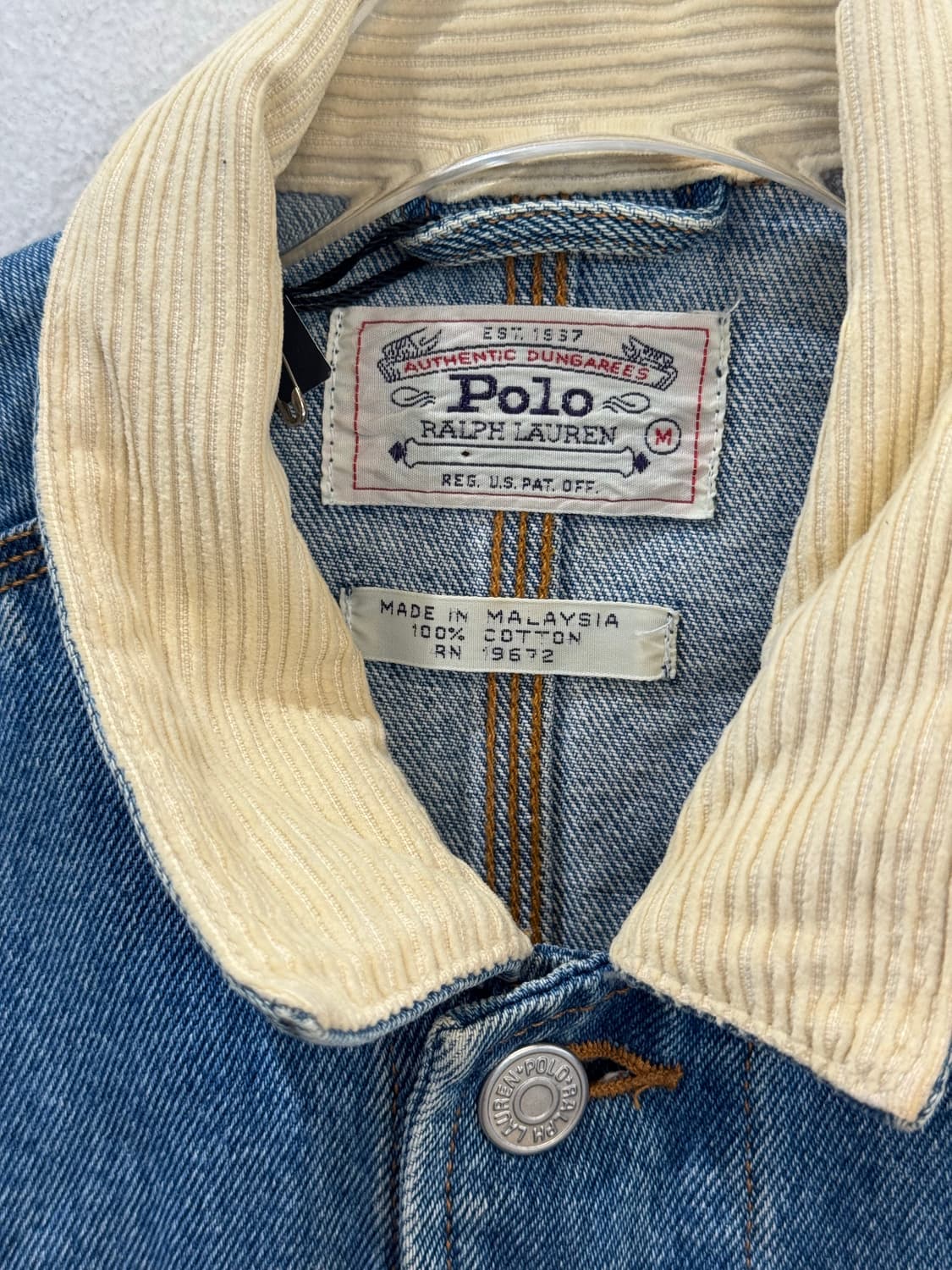 Polo Ralph Lauren denim jacket Country L 상품이미지5