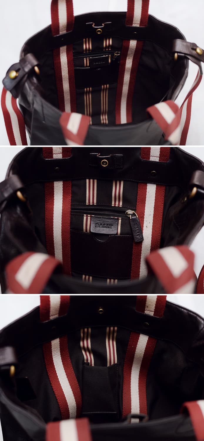발리 (BALLY) 테니로 풀그레인 베지터블 레더 토트.숄더백 상품이미지6