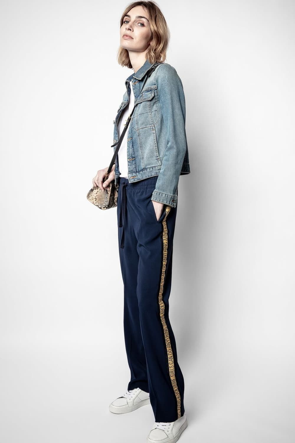 자딕앤볼테르 네이비 트랙 팬츠 포미팬츠 38 상품이미지1