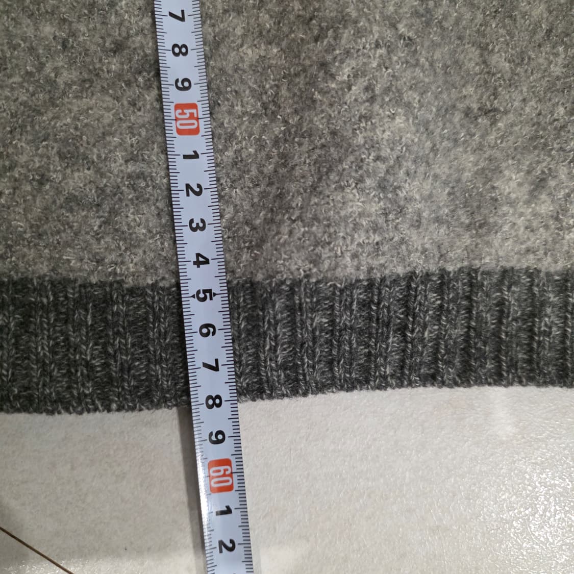 솔리드옴므 여성 배색 니트 상품이미지9