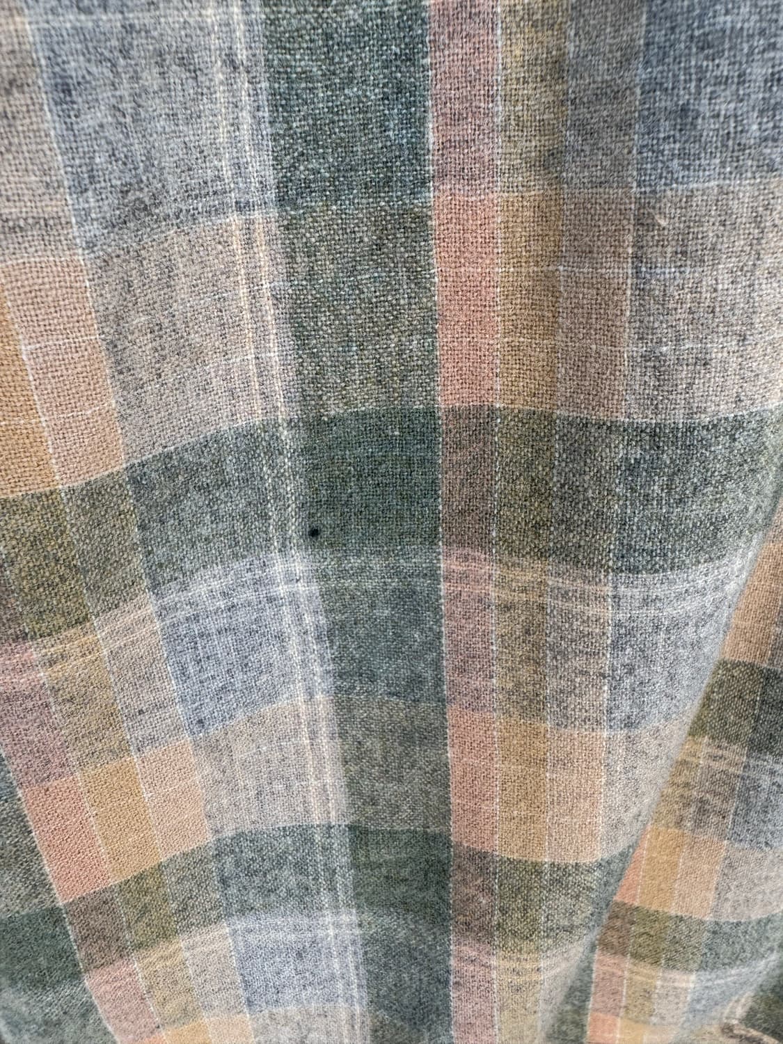 80s pendleton 펜들턴 울 체크 셔츠 L 상품이미지4