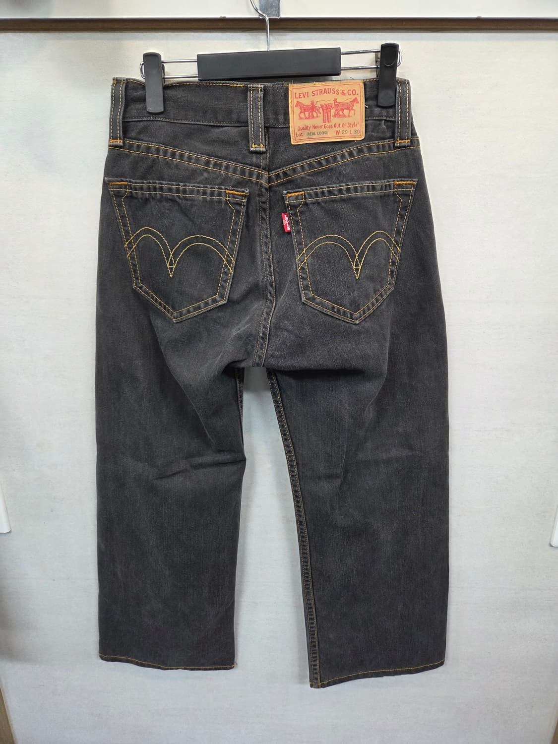 리바이스 빈티지 타입원 리얼루즈 그레이 데님팬츠 28 상품이미지2