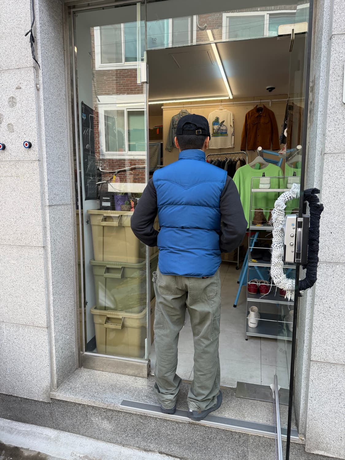 vtg down vest 상품이미지5