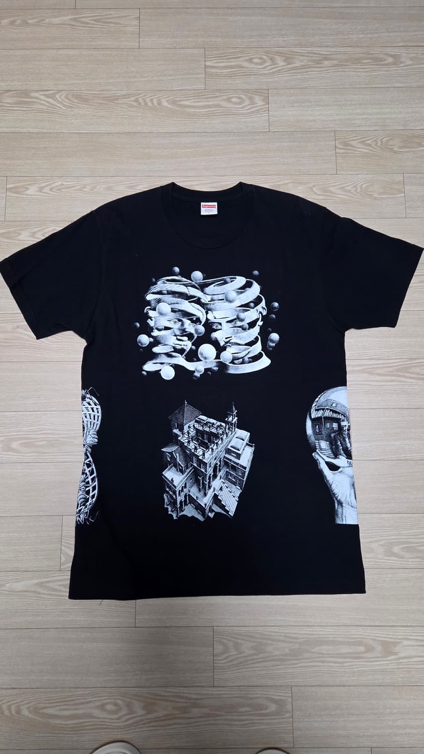 슈프림 mc에셔 백박스로고 L 상품이미지1