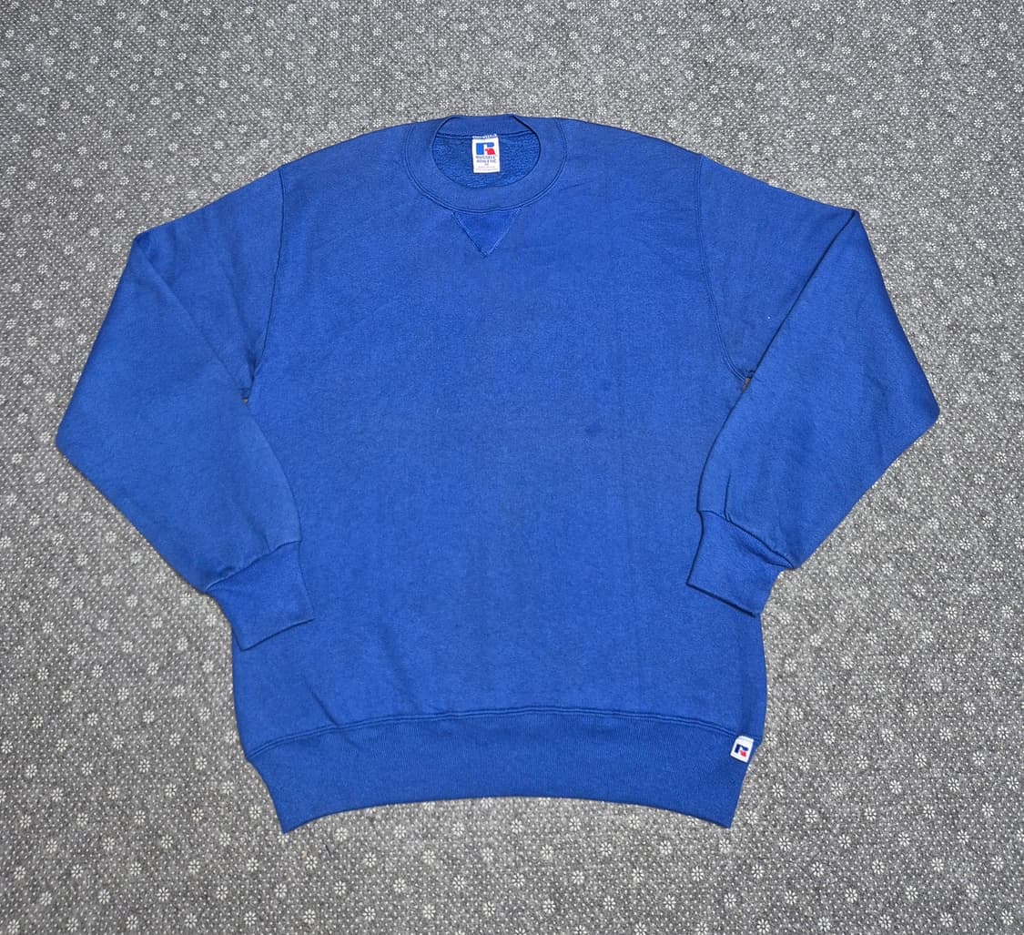 [M] 90s US Made 러셀 블루 스웻 -125 상품이미지1