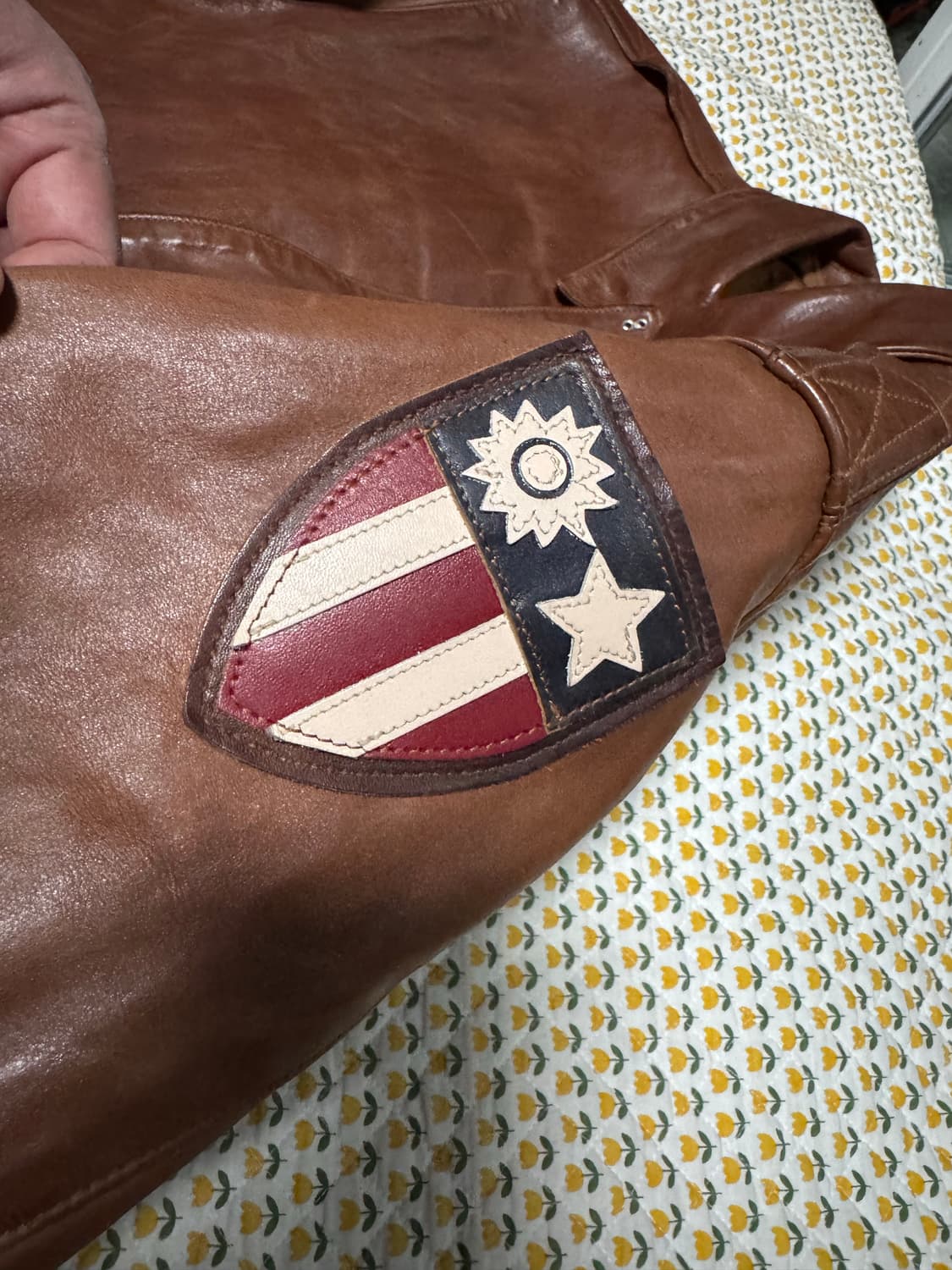 이스트맨레더 A2자켓 44size 상품이미지3