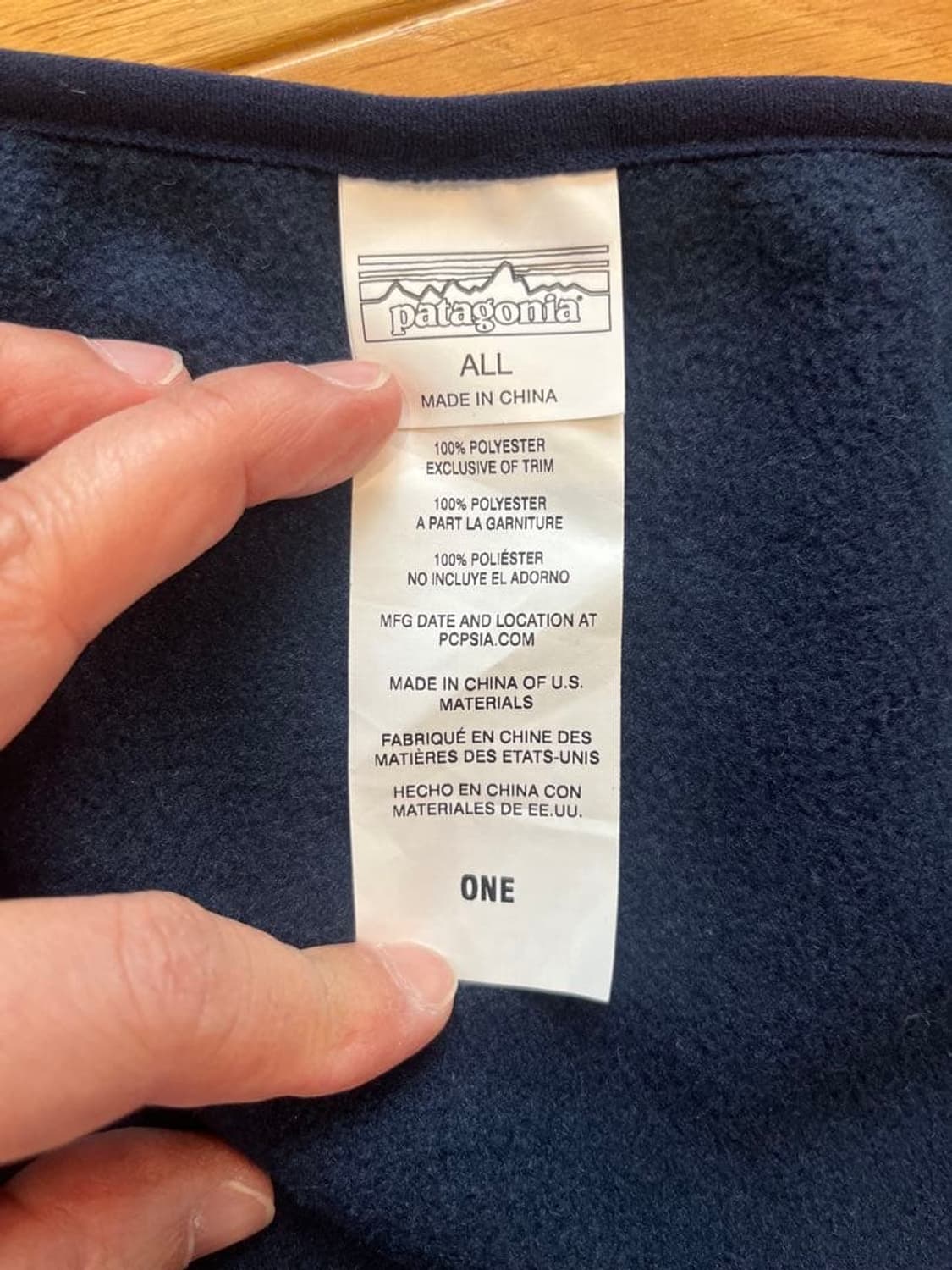 파타고니아 플리스 신칠라  머플러 상품이미지3