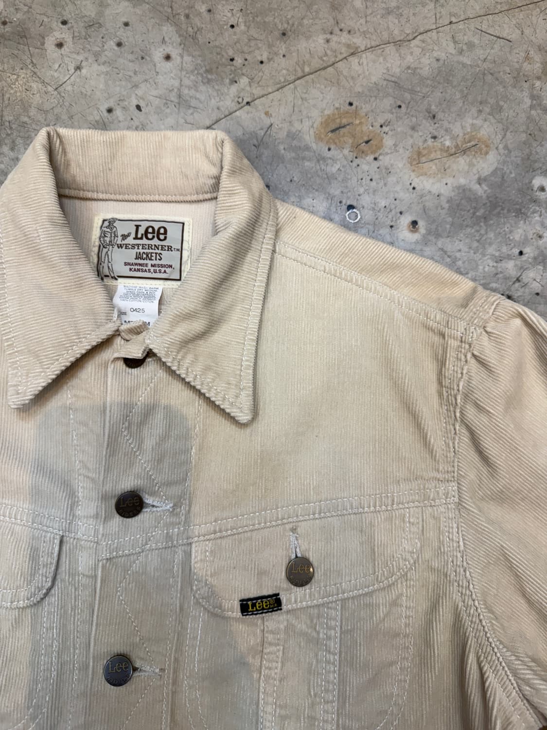 Lee 코듀로이 트러커 상품이미지1