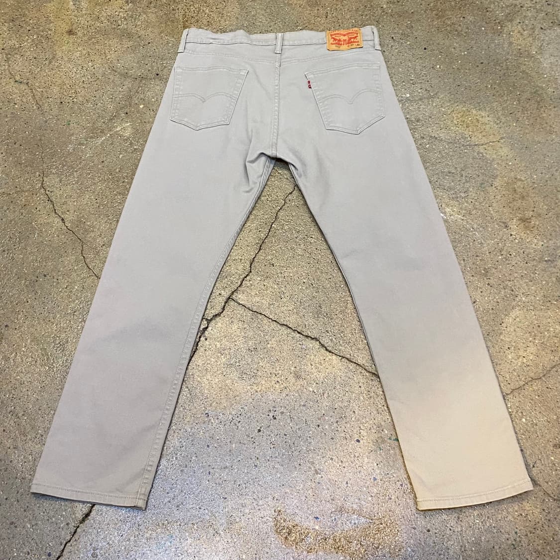 빈티지 리바이스 513 베이지진 청바지 상품이미지6