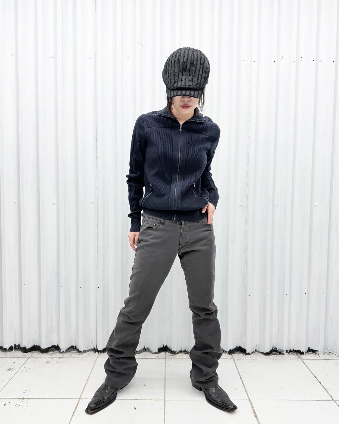 Armani Exchange knit zip 상품이미지4