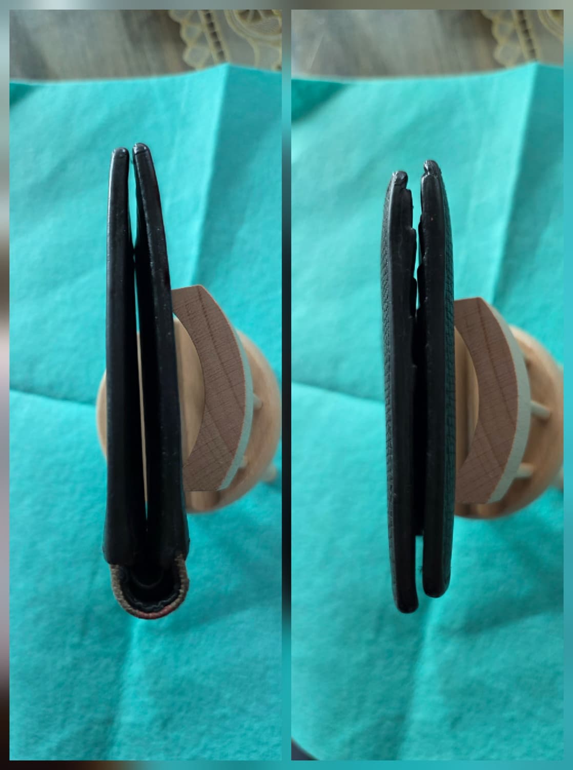 (정품) 버버리 체크 반지갑/40397371/개인/팝니다. 상품이미지7