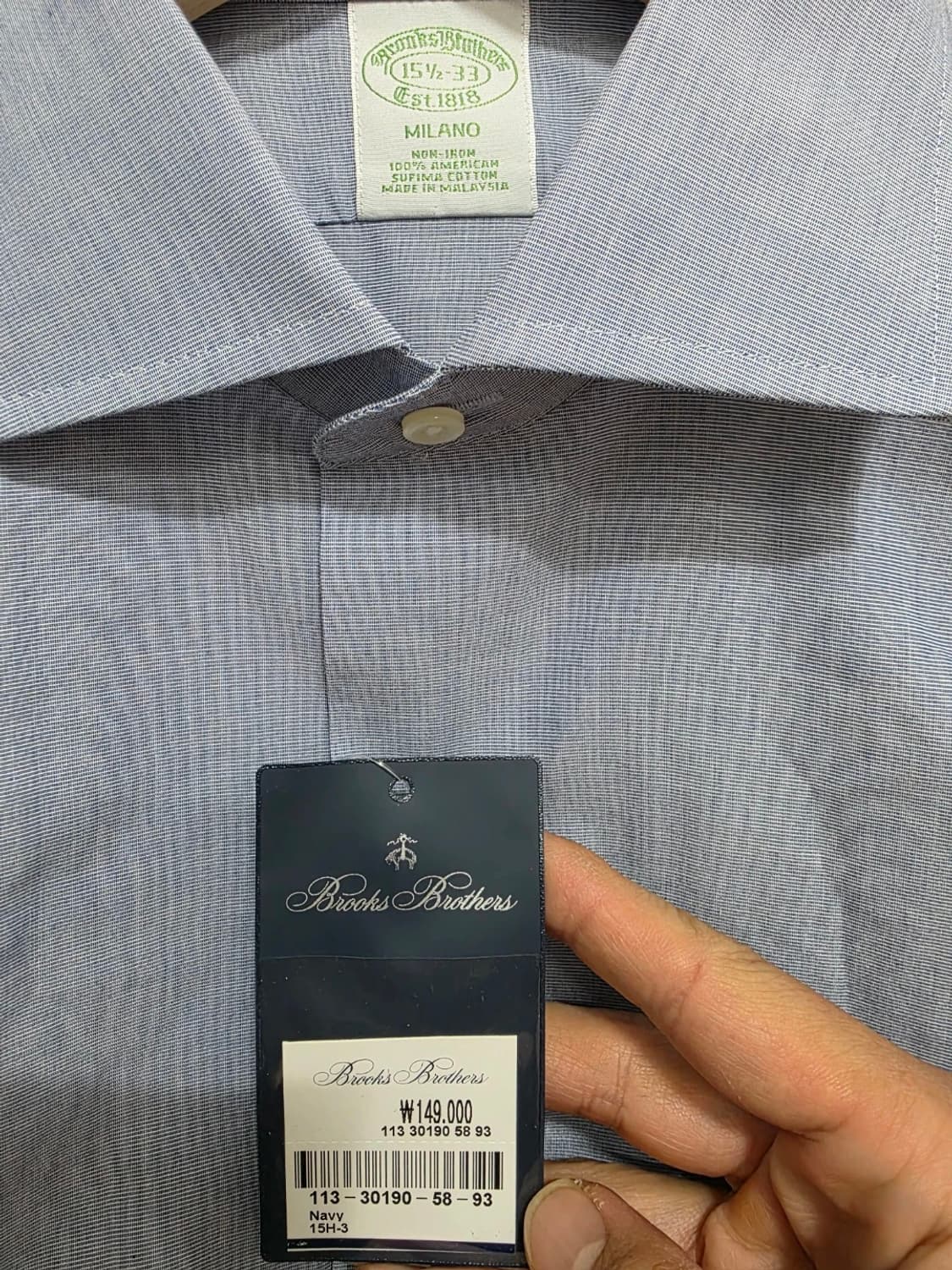 ​[새제품] 브룩스브라더스 논아이론 셔츠 6종 상품이미지2