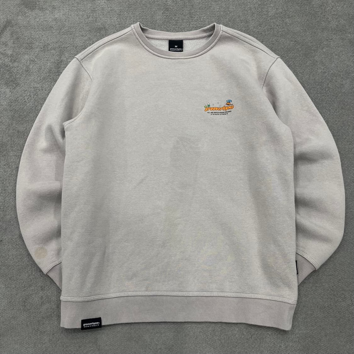 M grooverhyme 맨투맨 상품이미지1