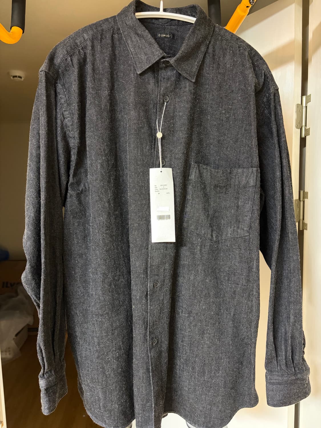 코모리 데님 셔츠 24AW 4사이즈 상품이미지2