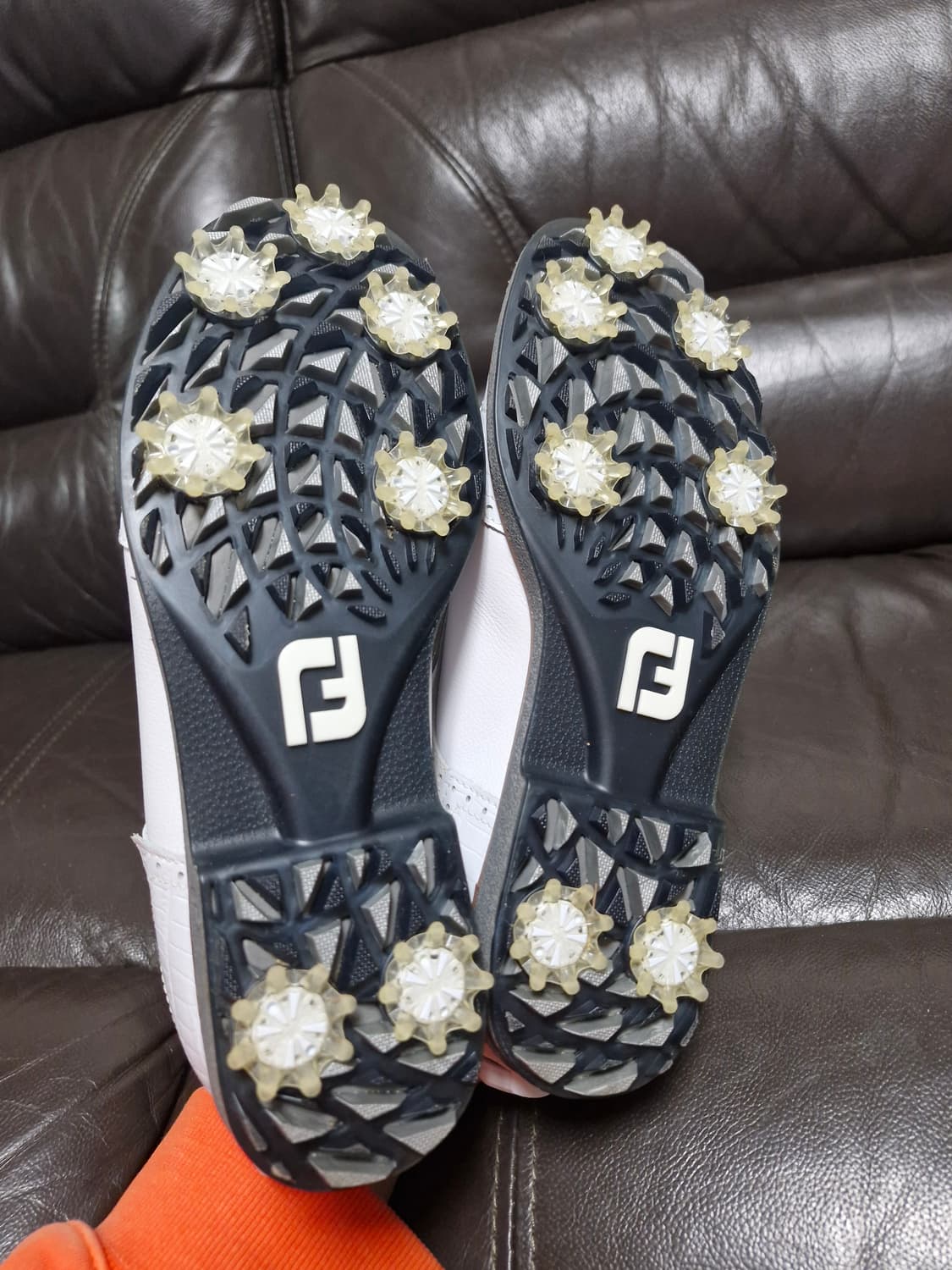 신품급)풋조이 FJ 프리미어윙팁 보아 골프화 245mm 상품이미지7