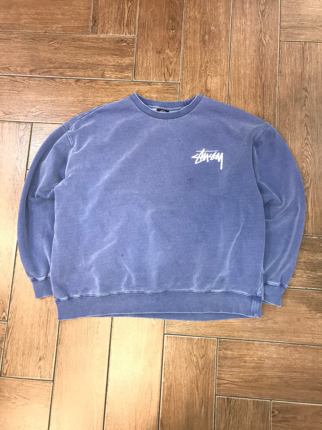 Stussy Logo Dyed Sweatshirts 상품이미지5