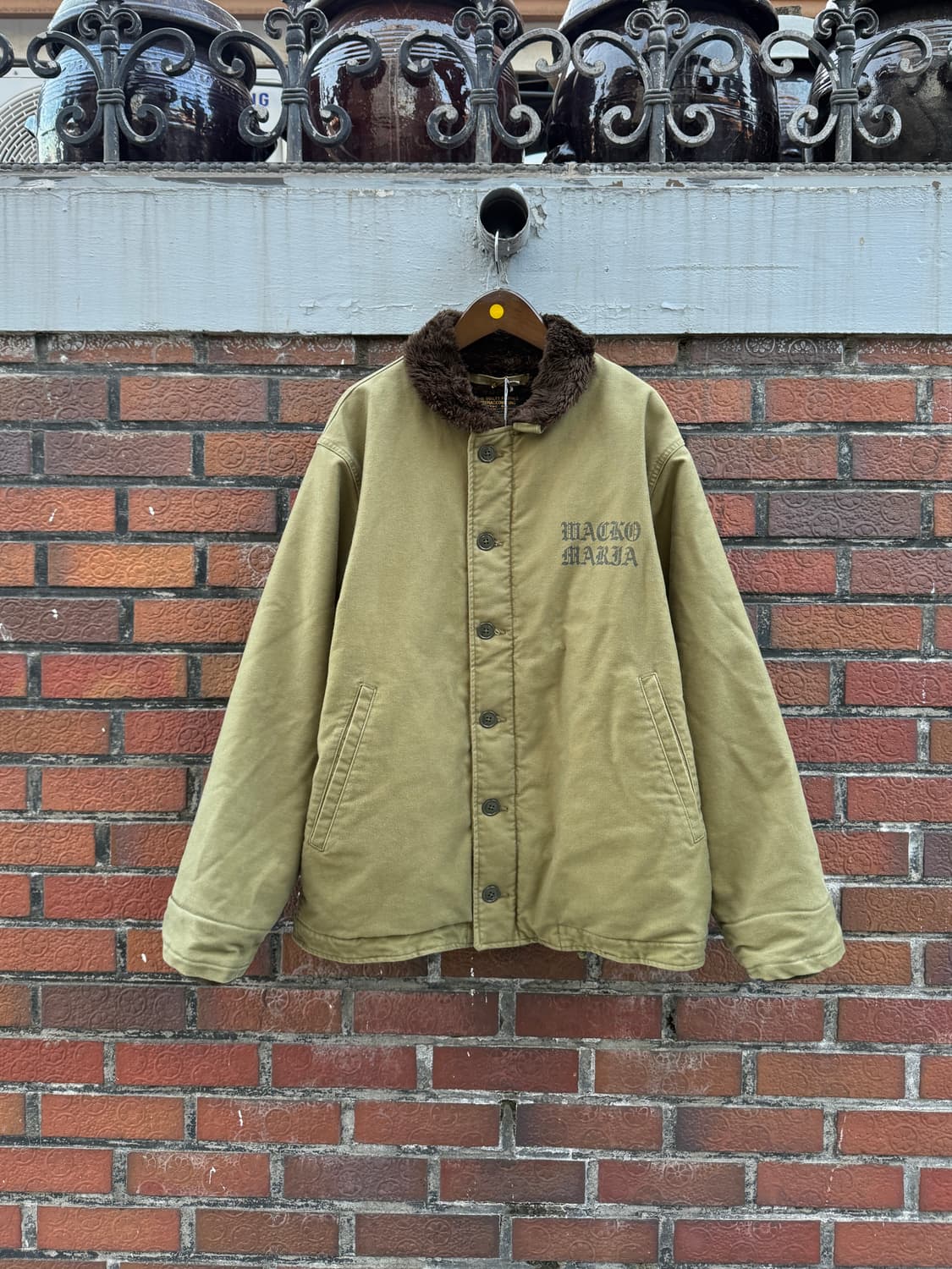 (새상품)22fw 와코마리아 n-1 덱자켓 L(XL) 상품이미지1