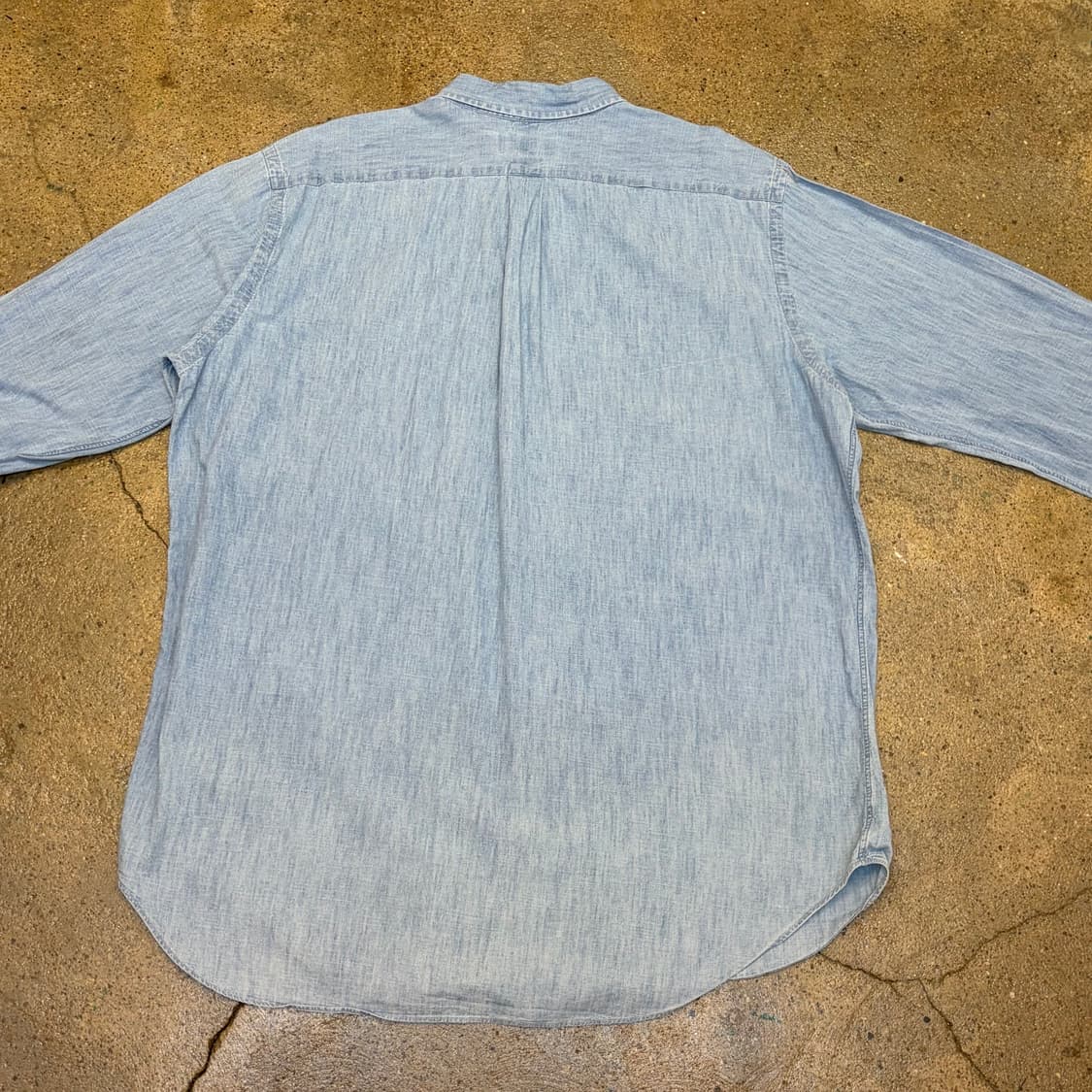 미국 빈티지 폴로랄프로렌 헤지 청남방 데님셔츠 빅사이즈 청셔츠 상품이미지7